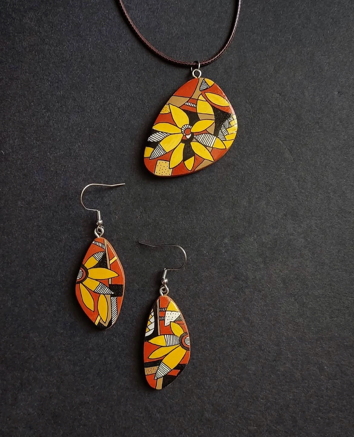 Hand-painted Wooden Set