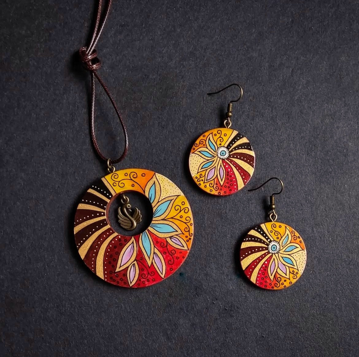 Hand-painted Wooden Set