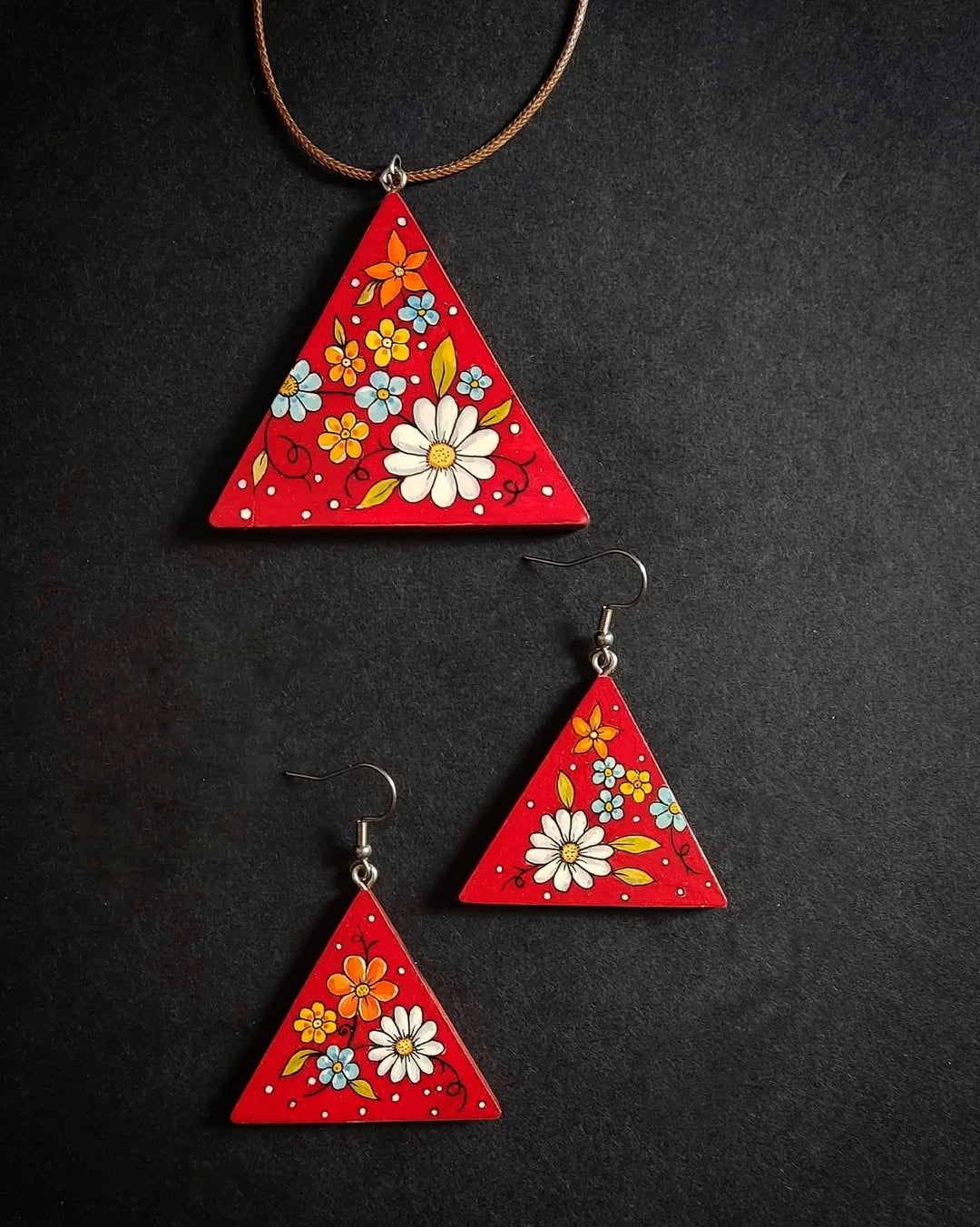 Hand-painted Wooden Set