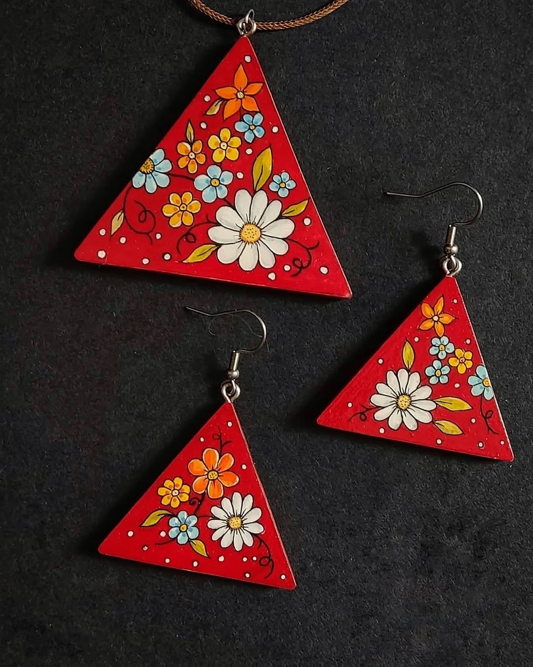 Hand-painted Wooden Set